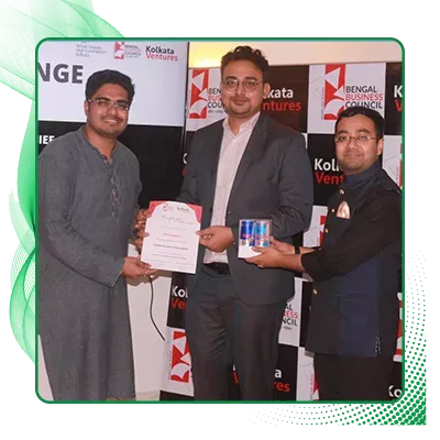 Winner of Startup Idea Challenge 2022 organized by Kolkata Ventures & Bengal Business Council at The British Club, British Deputy High Commission, Calcutta
